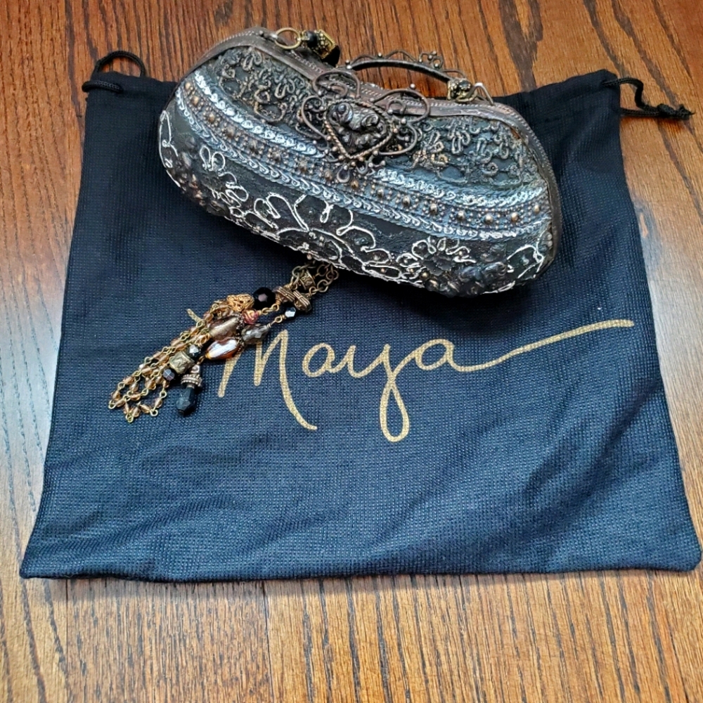 Rare Vintage Maya Hard Resin Bag